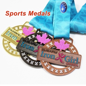 Medallas de Maratón, Fabricantes de Medallas Deportivas 3D de Metal, Oro, Plata, Bronce, Medallas Personalizadas para Maratón - Product Image 3