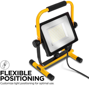 Iluminación LED Portátil de Alta Luminosidad, 3500 Lúmenes, IP44, Luz Blanca de 5000k, 35W - Product Image 2