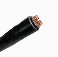 PVC Cuivre 10mm 16mm 25mm 35mm 50mm 70mm 95mm 120mm 150mm 185mm XLPE 4 Core Câble D'alimentation Blindé Prix