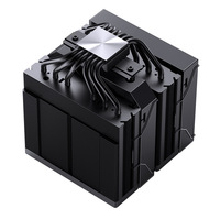 Ventilateur de dissipateur CPU Jonsbo CA90 ARGB en cuivre et aluminium 120 mm avec LED RGB, roulement fluide silencieux, boîtier d'ordinateur 76,57 CFM