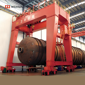 Famosa marca WeiHua, tipo de grúa de pórtico de doble viga con carro de cabrestante, 20Ton, 25Ton, 30Ton, 50Ton, 60Ton, 80Ton, precio de 100 toneladas - Product Image 5