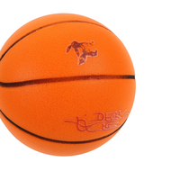 Ballons de sport d'intérieur pour enfants, taille 7, avec rainures et rayures, pour l'entraînement au dribble, rebond doux, noyau en mousse PU, silencieux, basketball