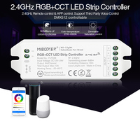 Smart App Control Led Rgb + cct Contrôleur Miboxer Fut039m Led Dimmer Light Bar Contrôleur