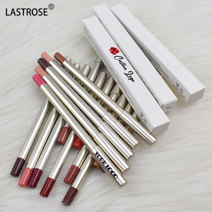 Nouveau <span class=keywords><strong>crayon</strong></span> contour des lèvres mat vegan doré imperméable longue durée crémeux - Product Image 5