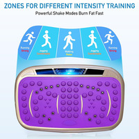 Plataforma Vibratoria Vertical para Gimnasio en Casa, Pérdida de Peso, Fisioterapia y Drenaje Linfático