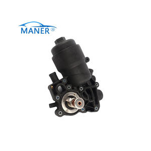 MANER Venta Directa de Fábrica Accesorios Exteriores Tubos de Escape para Coche Filtro de Aceite con Brida de Agua para Audi Q7 059115389P EA888 - Product Image 1