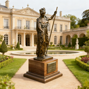 <span class=keywords><strong>Estatua</strong></span> DE LA LIBERTAD DE METAL DE BRONCE Escultura de <span class=keywords><strong>Atenea</strong></span> Modelo de fundición a presión 3D para decoraciones navideñas - Product Image 4