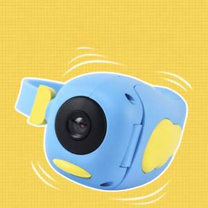 Mini appareil photo numérique vintage pour enfants - Jouet éducatif avec écran de 2 pouces, grand angle de 180°, musique et vidéo - Product Image 4