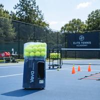Machine à balles de tennis professionnelle R3 Pro AI 7,5 kg portable intelligente 3 modes de récupération de balles 28 points Contrôle vocal 80 balles