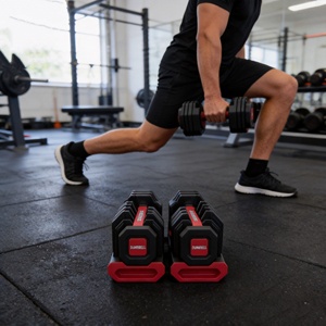 CZFIT Factory Direct Sales Red 24/36kg <b>Strength</b> <b>Training</b> Square Dumbbell Fitness Equipment the Gymnastics Adjustable Dumbbell. - Product Image 6