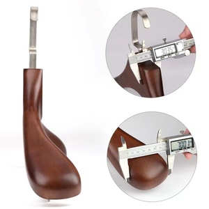 Design antico pesante appendiabiti in legno con Design antico Logo personalizzato di lusso con spalle larghe-per <span class=keywords><strong>cucina</strong></span> <span class=keywords><strong>e</strong></span> guardaroba - Product Image 4