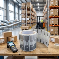 Etiquetas y Inlays Impermeables con Chip RFID UHF EPC Gen2 M830 para Tiendas de Abarrotes (Empaque Antiestático)