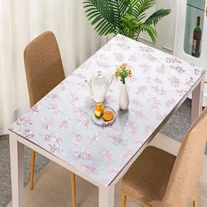 Thick <strong>Table</strong> Cloths Rolls Waterproof <strong>Table</strong> <strong>Protector</strong> Embossed <strong>PVC</strong> <strong>Table</strong> Mat - Product Image 1