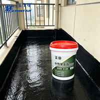 Fournisseur Direct d'Usine Shanghai V822 Émulsion Acrylique + Revêtement Imperméable au Carbonate de Calcium, Membrane Sans Joint Résistante aux Fissures