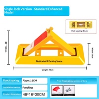 Dinghong Car Parking Space Lock Thickened Fixed Triangular Stake No-Drill Installation High-Intensity Prismatic Carbon Steel