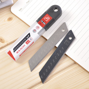 Woodpecker Utility Knife Blades 9mm 18mm Carbon Steel Replacement Blades For <b>Paper</b> Cutting And Wallpaper Removal - Product Image 3