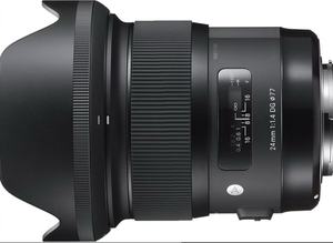 Used Sigmas 24mm f/1.4 DG HSM Art Lens, Sonys E Mount, Full Frame Wide Angle <b>Prime</b> Lens A015 ready ti ship - Product Image 3
