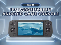 Consola de Juegos Portátil Powkiddy X28 con Pantalla Táctil de 5.5 Pulgadas, Android y WiFi