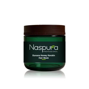 Traitement à la kératine au miel de <span class=keywords><strong>banane</strong></span> biologique professionnel Naspura 2-en-1 Masque réparateur pour cheveux - Product Image 5