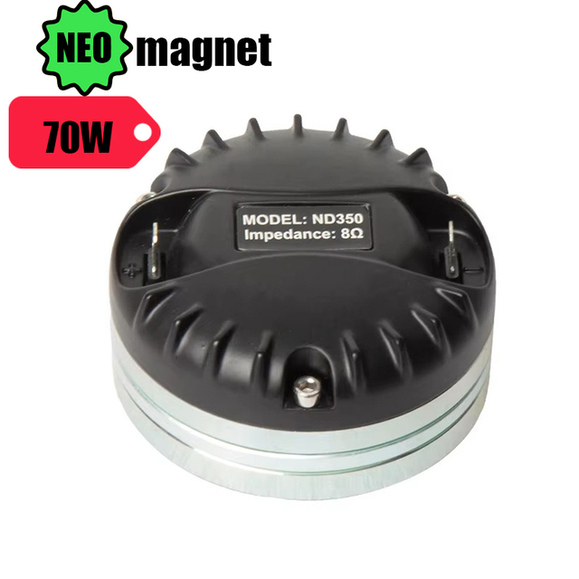 1.75" Polyester Compression Driver with NEO Magnet High Frequency Horn Speaker for Professional Stage Audio