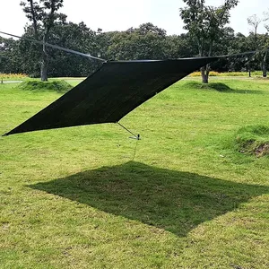 Toldo Rectangular Negro Tejido de HDPE, Tela de Protección Solar Anti-UV, Cubierta <span class=keywords><strong>para</strong></span> Piscina al Aire Libre, Jardín, Balcón, Patio, Toldo <span class=keywords><strong>para</strong></span> Automóvil - Product Image 2