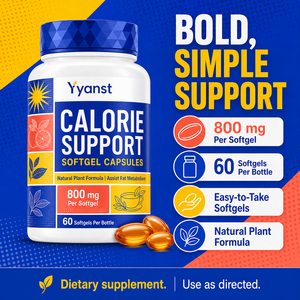 Capsules molles de soutien calorique 800mg 60 gélules Formule végétale Thé Vert Agrumes Gingembre Produits OEM de santé sous marque privée - Product Image 6