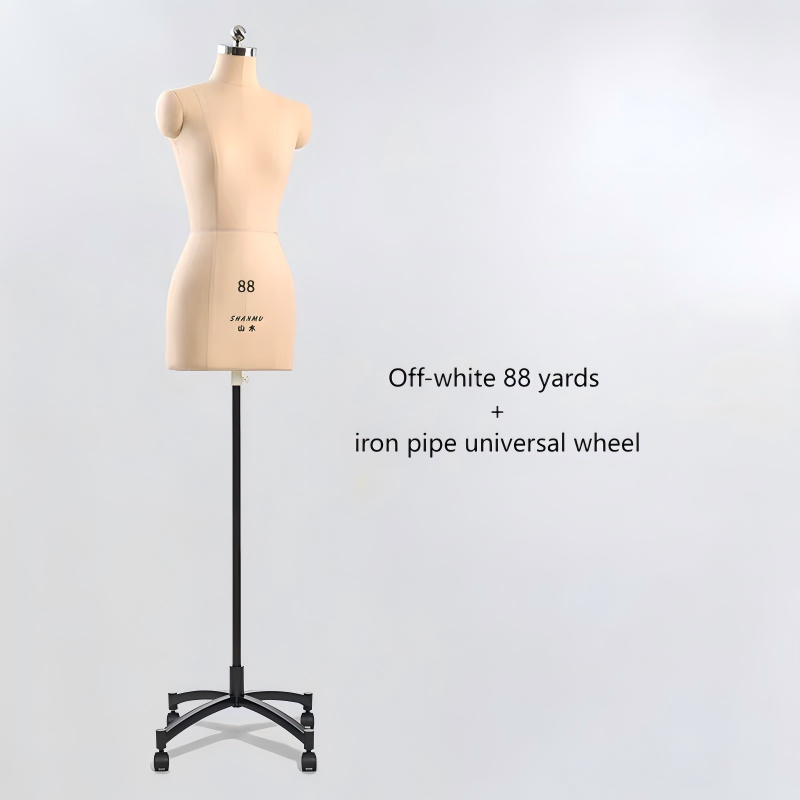 offwhite 88 yard + ruota universale in tubo di ferro