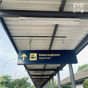 Indicateur de localisation de l'aire d'attente pour mère et bébé et de la zone de priorité pour passagers avec pictogrammes universels pour le métro - Product Image 5