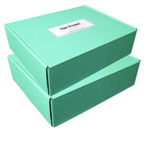 Professional custom made tuck top corrugated shipping mailing box