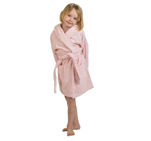 Fuzzy 100% Cotton Terry Kids Robe Vente en gros Pur coton Spa Cosy Kids Robes - Product Image 2