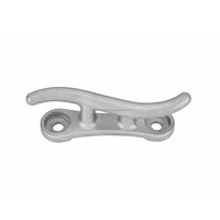 Émerillon de bateau en aluminium moulé, émerillon d'amarrage en forme de S à deux cornes, base ouverte, 10, 12, 15 pouces, pour quai de yacht, pont, quincaillerie marine