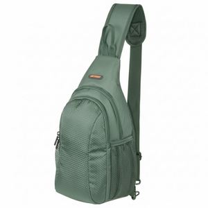 Bolso Bandolera Ligero Unisex de Poliéster Impermeable con Diseño de Dibujos Animados, Resistente para Uso Diario, Mochila de Hombro/Pecho - Product Image 1