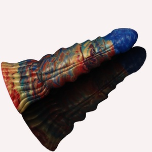 LUUK Sex Shop Ambilight Color <b>Dildo</b> Huge Glans Anal Plug With Powerful Sucker Sex Toys for Women Lesbian Products - Product Image 4