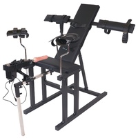 Chaise de Contrainte Intime SM pour Jeux Privés en Intérieur avec Sangles de Fixation, Jouets Privés pour Couples Adultes Uniquement, Utilisation Sûre