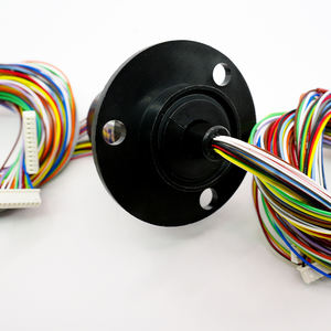 สลิปริงอุตสาหกรรมขนาดเล็ก 24 วงจร 2A ขนาดเส้นผ่านศูนย์กลางภายนอก 24 มม. ขั้วต่อแบบแคปซูลแบบแปรงสัมผัสขนาดกะทัดรัดสำหรับเครื่องมืออัตโนมัติ - Product Image 2