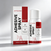 Spray adhésif pour prothèse mammaire, imperméable, résistant à la transpiration, longue durée, adhésif sûr pour la peau, pour prothèse mammaire en silicone, 100 ml