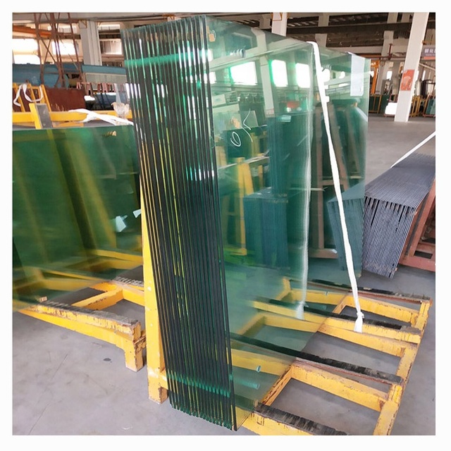 Full Tempered Building Glass Manufacturer Safety clear Flat Curved Toughened Thermal Glass Bs6206 Price Per M2 Vidrio Templado