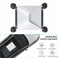 Support de fixation de toit réglable en ABS à ventouse Starlink Mini pour toit ouvrant de voiture extérieur - Électronique grand public