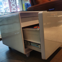 Nouvelle table basse intelligente modèle Mini avec chargement sans fil et réfrigérateur