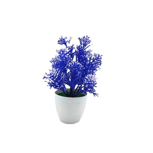 Qi Xing <b>Artificial</b> <b>Daisy</b> Palm Plant 19 Cm Plastic Indoor Decor Greenery Potted Plant - Product Image 5