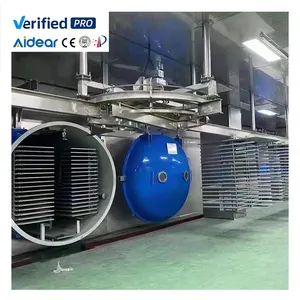 Secador de freezamiento de 10 m2 y 100kg, máquina de congelación y secado de congelación, china, vacío