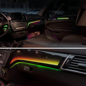 Luz Ambiental LED Profesional <span class=keywords><strong>de</strong></span> 12V 10W para Mejorar el Interior del Automóvil, Compatible con W166 ML GL GLE GLS, con Control desde el Volante - Product Image 6