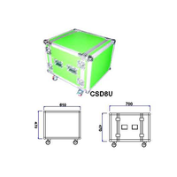 Châssis de serveur industriel 6U/8U/10U, boîtier de serveur, rack d'ordinateur ARckmount, flight case, durable, léger, grande capacité, portable