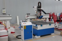 Machines de routeur CNC d'usine de la Chine avec outil automatique ATC changeant la broche 9KW