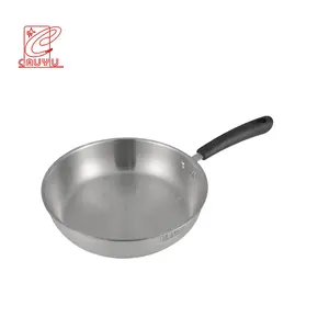 Pots and Pans Cookware Sets Cooking Stainless Steel Pan Nonstick Stainless Steel Frying Pan With bakelite Handle
