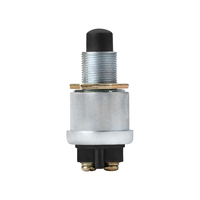 Interrupteur de démarrage à bouton-poussoir momentané, étanche, robuste, 50A, 12V/24V, pour klaxon, moteur, voiture, camion, camping-car, bateau