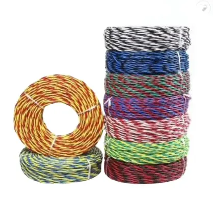 2X1.5Mm Rvs Kabel Dubbele Geleider Koper Cca Binnenbedrading Twin Twisted Pair Elektrische Draad