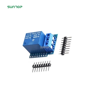 1 Bộ Khiên Rơ Le Mini D1 Mô-đun Rơ Le Mini 1 Kênh Cho Bảng Mạch Phát Triển Arduino ESP8266 - Product Image 1