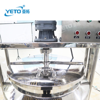 Homogénéisateur en acier inoxydable 100L réservoir mélangeur cire chimique déodorant baume à lèvres chauffage et équipement de machine de mélange