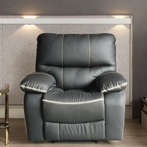 Sofá de diseño de lujo moderno, sillón reclinable eléctrico personalizable directo de fábrica para muebles de sala de estar - Product Image 4